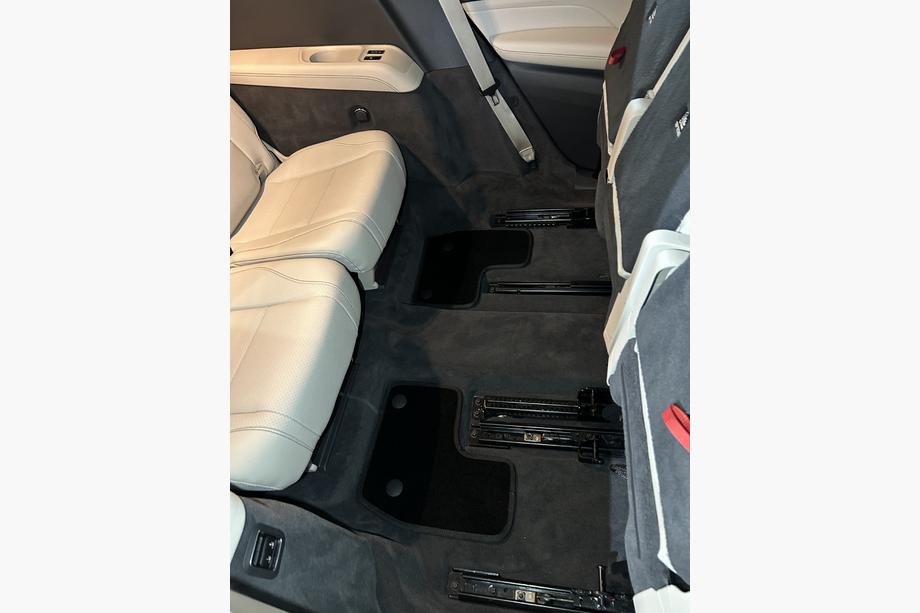 Mercedes GLS X167 2019- Alfombrillas de tela Deluxe (3 filas, Negro) Foto 3