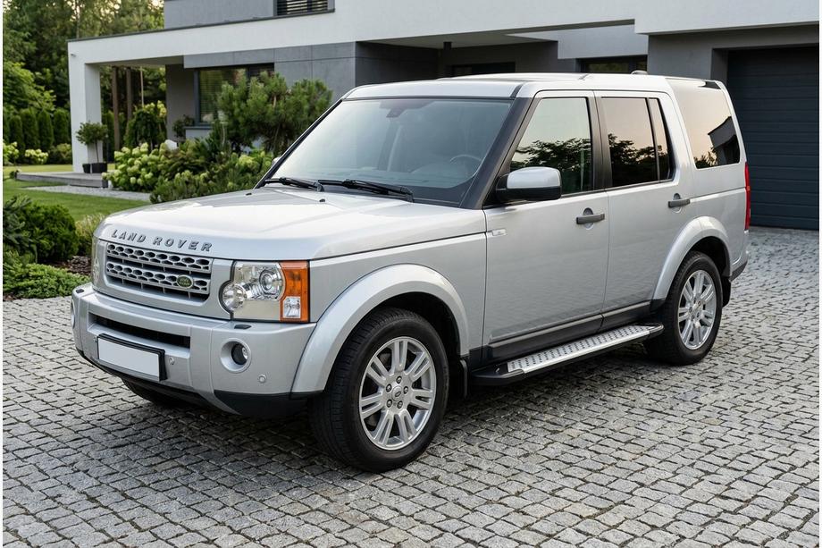Land Rover Discovery III 2004–2009 Estribos laterales Allmond Grey (2 uds., aluminio) Image