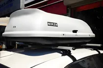 ¡Oferta! Barras de techo para techo liso Oluksuz V4 (cromado, par) foto 1