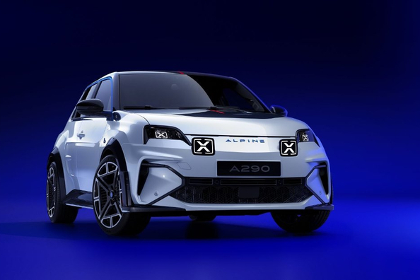 Prueba del hatchback eléctrico Alpine A290