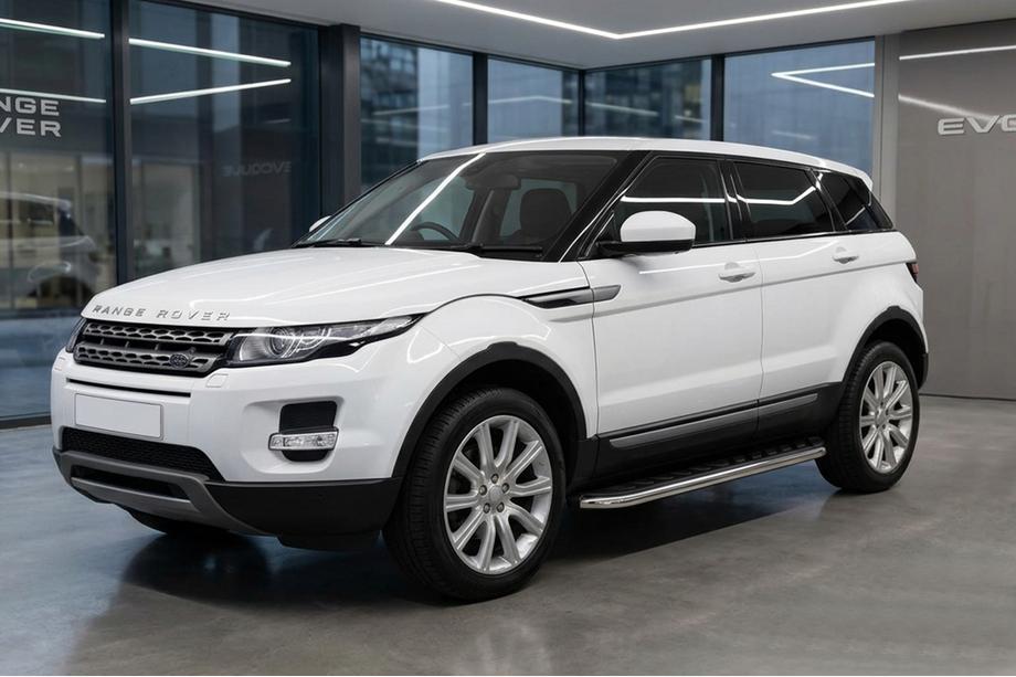 Range Rover Evoque 2012-2018 Estribos Laterales Maydos V1 (2 uds., Aluminio y Acero Inoxidable) Image