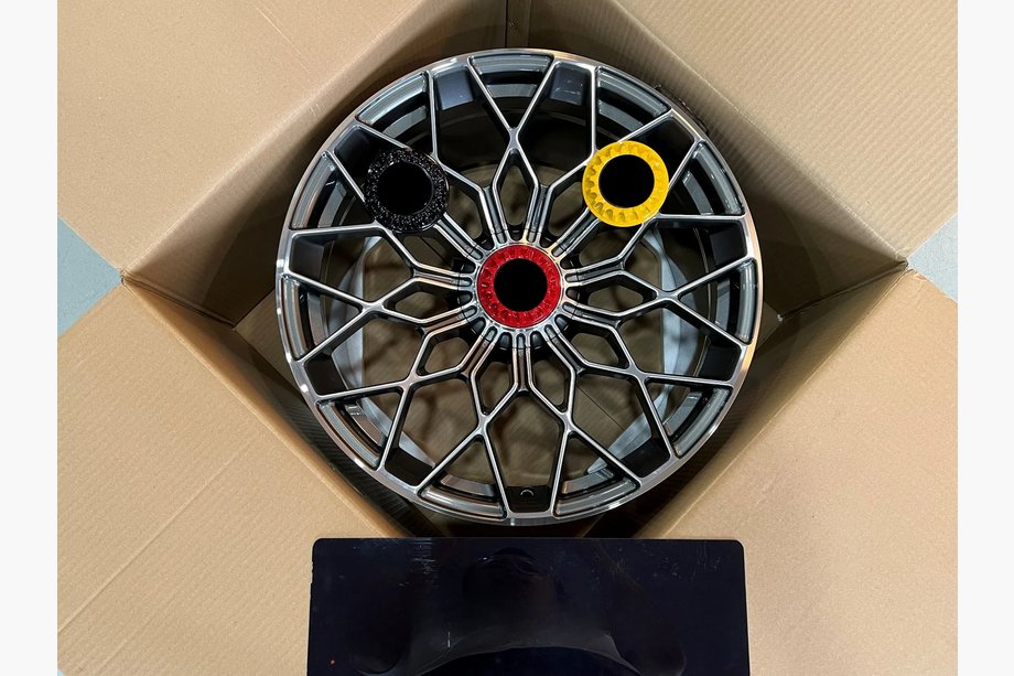 Lamborghini Huracan 2014- Llantas forjadas OEM R20 R21 V1 (Juego de 4) Foto 10