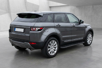 Range Rover Evoque 2012-2018 Estribos Laterales Bosphorus Black (2 uds., Aluminio) foto 1