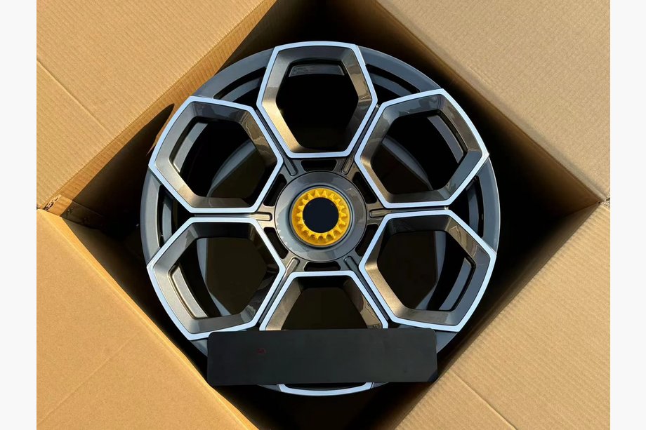 Lamborghini Aventador 2011-2022 Llantas forjadas OEM R20 R21 V9 (Juego de 4) Foto 2