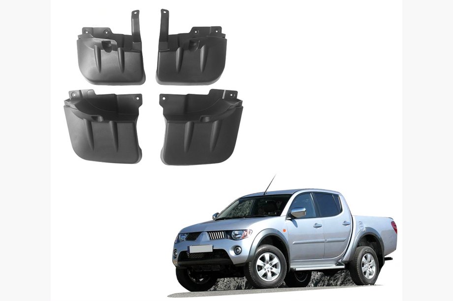 Mitsubishi L200 2006-2015 Guardabarros Premium (4 uds) Image