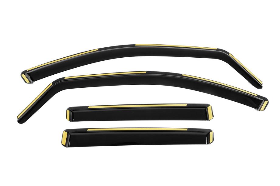 Mercedes ML W164 2005-2011 Deflectores de aire encastrables Niken Luxury (4 uds) Foto 1