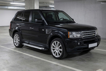 Range Rover Sport 2005-2013 Estribos Laterales Line (2 uds., Aluminio) foto 1