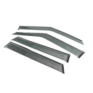Deflectores de Ventana con Moldura Cromada Niken Luxury (4 uds) Range Rover Evoque 2012-2018 foto 2