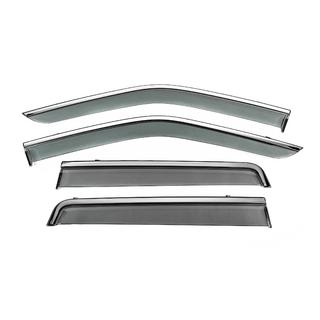 Deflectores de Ventana con Moldura Cromada Niken Luxury (4 uds) Land Rover Freelander II 2006–2014 foto 1