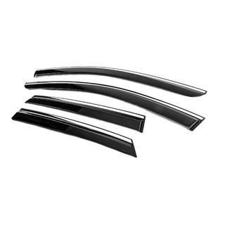 Deflectores de Ventana con Moldura Cromada Niken Luxury (4 uds) Mitsubishi ASX 2023- foto 2