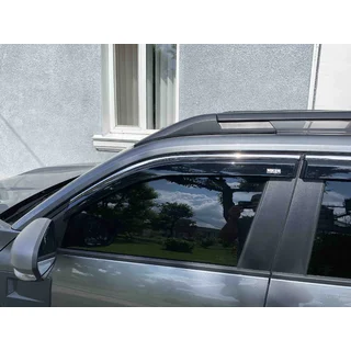 Deflectores de Ventana con Moldura Cromada Niken Luxury (4 uds) foto 3
