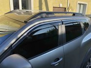 Dacia Duster 2024- Deflectores de Ventana con Moldura Cromada Niken Luxury (4 uds) foto 1