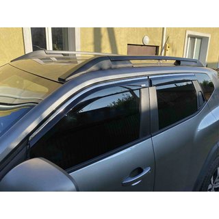 Deflectores de Ventana con Moldura Cromada Niken Luxury (4 uds) Dacia Duster 2024- foto 1