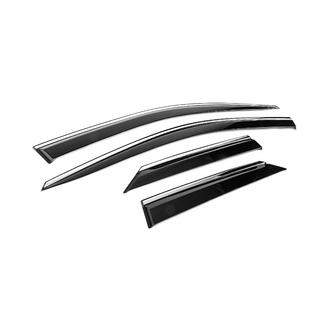 Deflectores de Ventana con Moldura Cromada Niken Luxury (4 uds) Toyota C-HR 2023- foto 3