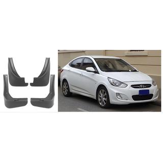 Guardabarros originales Premium V2 (4 uds) Hyundai Accent 2011-2017 foto 2