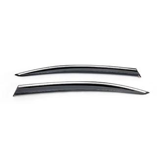 Deflectores de viento traseros LiftBack con moldura cromada (2 uds, Niken)