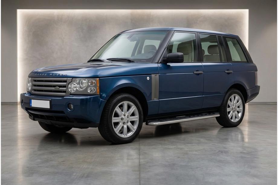 Range Rover III L322 2002-2012 Estribos Laterales Maydos V1 (2 uds., Aluminio y Acero Inoxidable) Image
