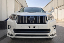 Toyota Land Cruiser Prado 150 2009-2023 Labio de parachoques delantero TRD (2017-) foto 4
