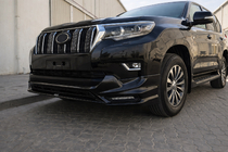 Toyota Land Cruiser Prado 150 2009-2023 Labio de parachoques delantero TRD (2017-) foto 2