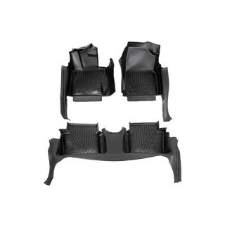 Alfombrillas de goma Niken Luxury 3D (Para motor de combustión, juego de 3) Toyota Camry 2017–2023 foto 1