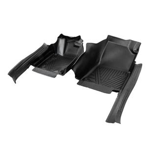 Alfombrillas de goma Niken Luxury 3D (Para motor de combustión, juego de 3) Toyota Camry 2017–2023 foto 4