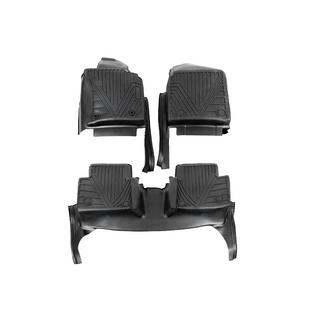 Alfombrillas de goma Niken Luxury 3D (Para motor de combustión, juego de 3) Toyota Camry 2017–2023 foto 2