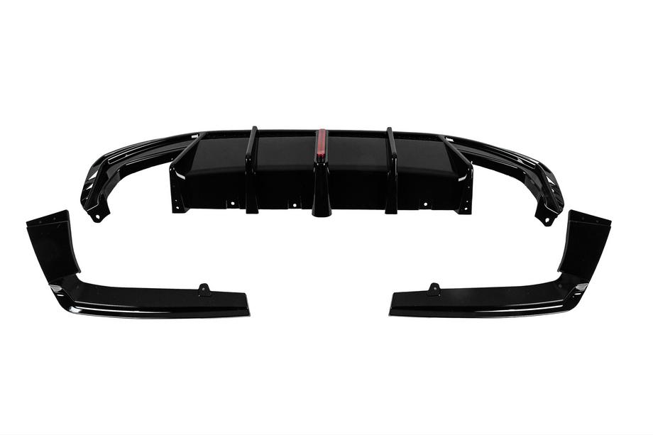 BMW Serie 5 G30/G31 2017–2023 Difusor trasero con colas de escape estilo BMP (para M-Sport/M5 F90) Foto 10