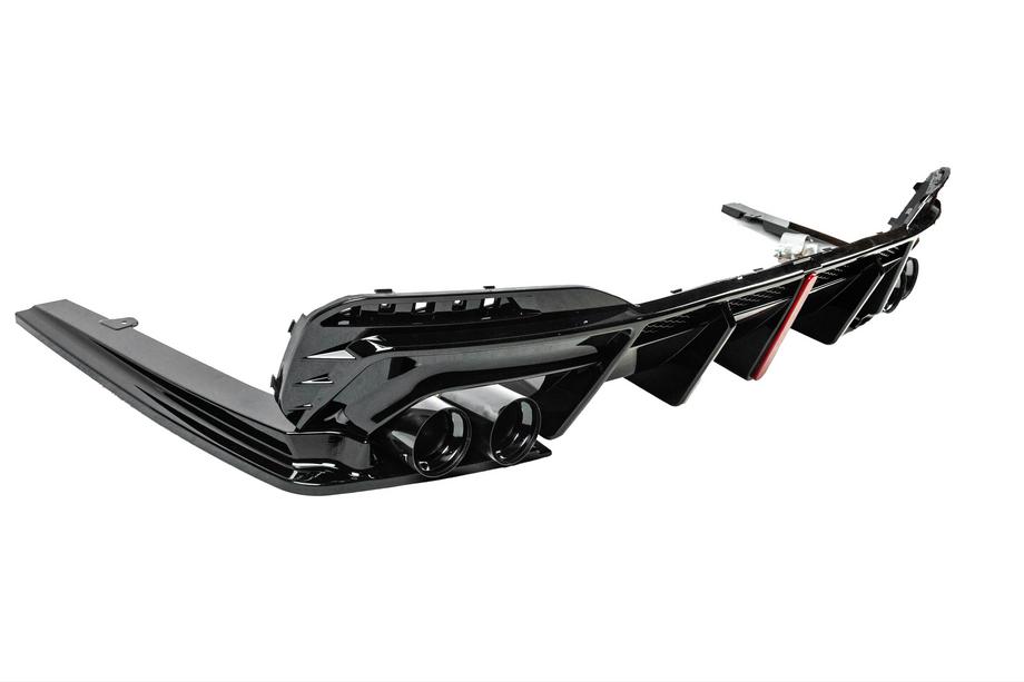 BMW Serie 5 G30/G31 2017–2023 Difusor trasero con colas de escape estilo BMP (para M-Sport/M5 F90) Foto 7