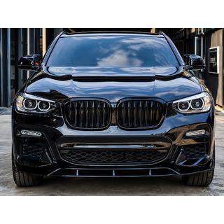 Splitter delantero 3D (para M-Sport 2018-2022, negro brillante) foto 1
