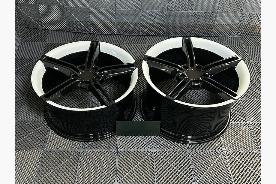 Porsche Taycan 2019- Llantas forjadas OEM R21 V2 (juego de 4) Foto 3