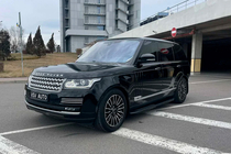 Range Rover IV L405 2013-2021 Estribos Laterales Bosphorus Black (2 uds., Aluminio) foto 1