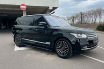 Range Rover IV L405 2013-2021 Estribos Laterales Bosphorus Black (2 uds., Aluminio) foto 2