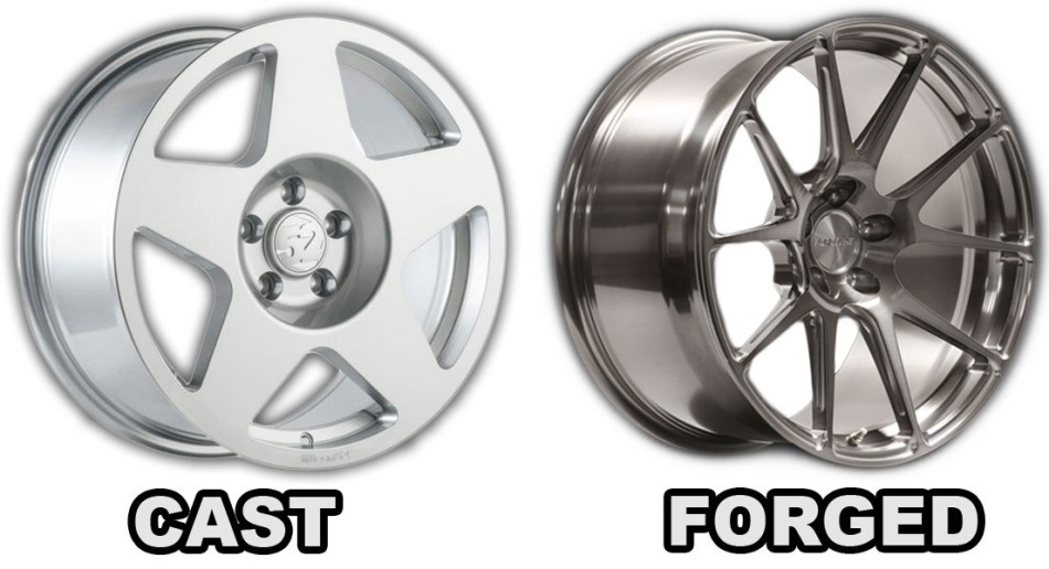Cómo diferenciar las llantas fundidas de las forjadas