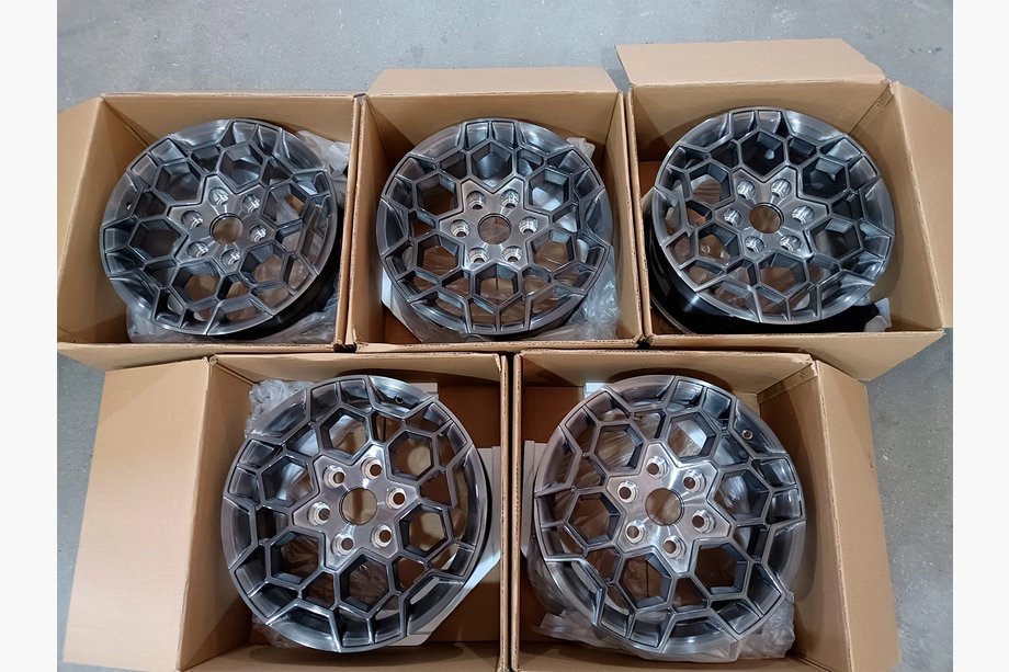 Toyota Land Cruiser Prado 250 2023- Llantas forjadas OEM R17 (juego de 4) Foto 3