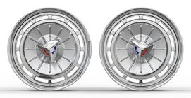 Chevrolet Bel Air 1961–1964 Llantas forjadas OEM R18 R20 (Juego de 4) foto 8