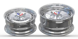 Chevrolet Bel Air 1961–1964 Llantas forjadas OEM R18 R20 (Juego de 4) foto 13
