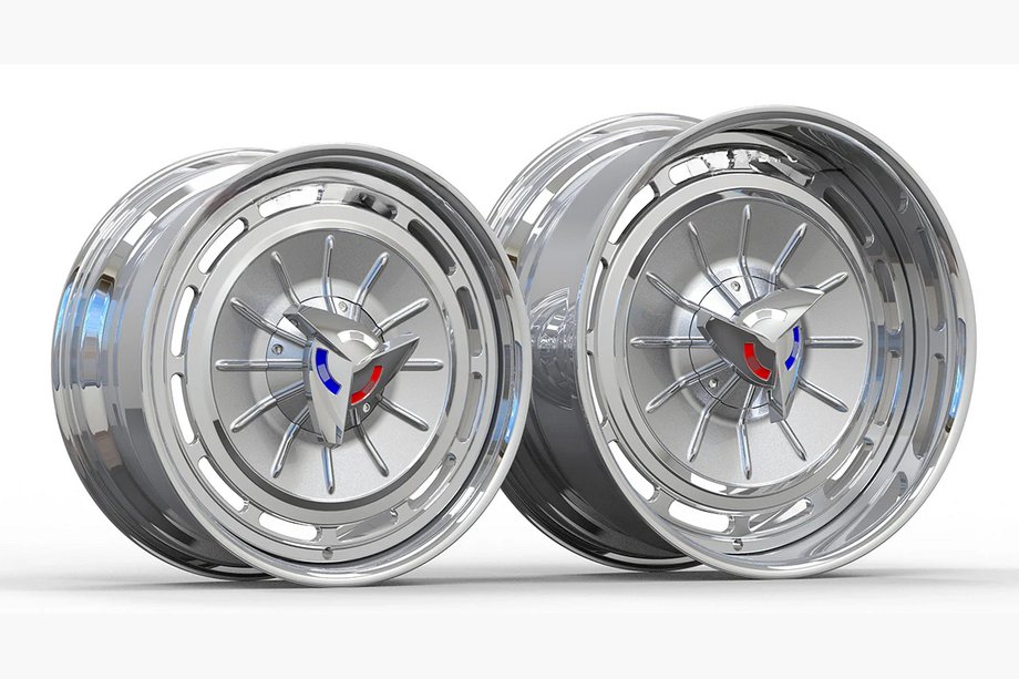 Chevrolet Bel Air 1961–1964 Llantas forjadas OEM R18 R20 (Juego de 4) Image