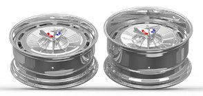 Chevrolet Bel Air 1961–1964 Llantas forjadas OEM R20 (Juego de 4) foto 3