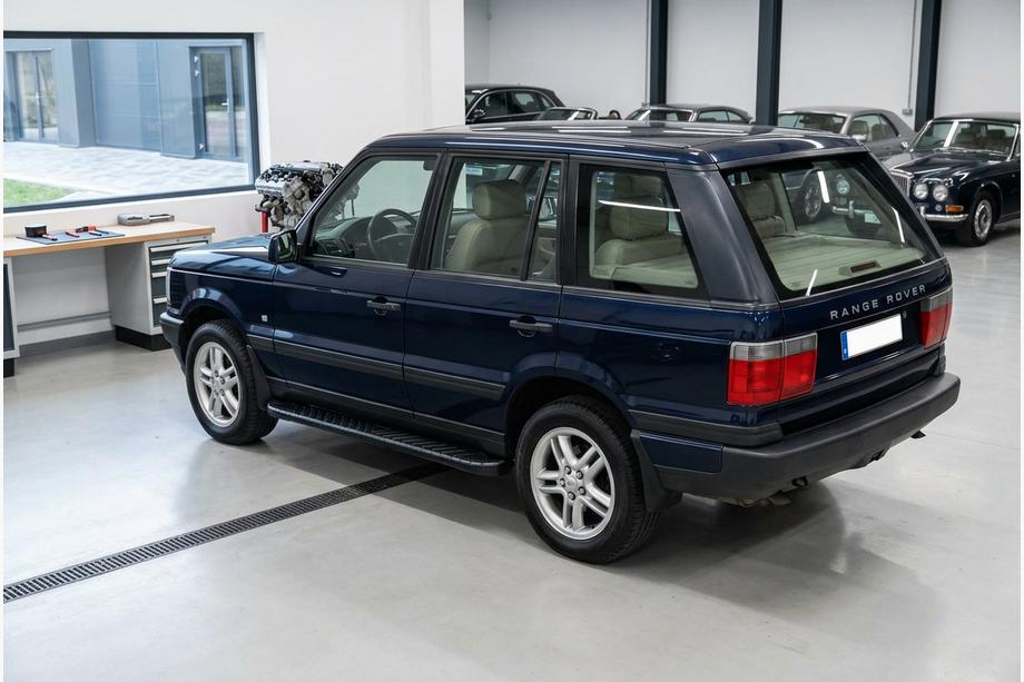 Range Rover II P38A 1997-2002 Estribos Laterales Bosphorus Black (2 uds., Aluminio) Image