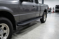 Mazda BT-50 2007-2012 Estribos Laterales Bosphorus Black (2 uds., Aluminio) foto 1