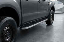 Mazda BT-50 2007-2012 Estribos Laterales Tayga (2 uds., Aluminio) foto 1