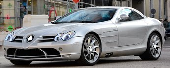 Mercedes SLR McLaren 2003–2009 Llantas forjadas OEM R20 R21 (juego de 4) foto 5