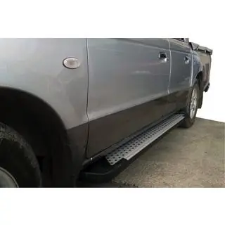 Estribos laterales tipo X5 (2 uds, aluminio)