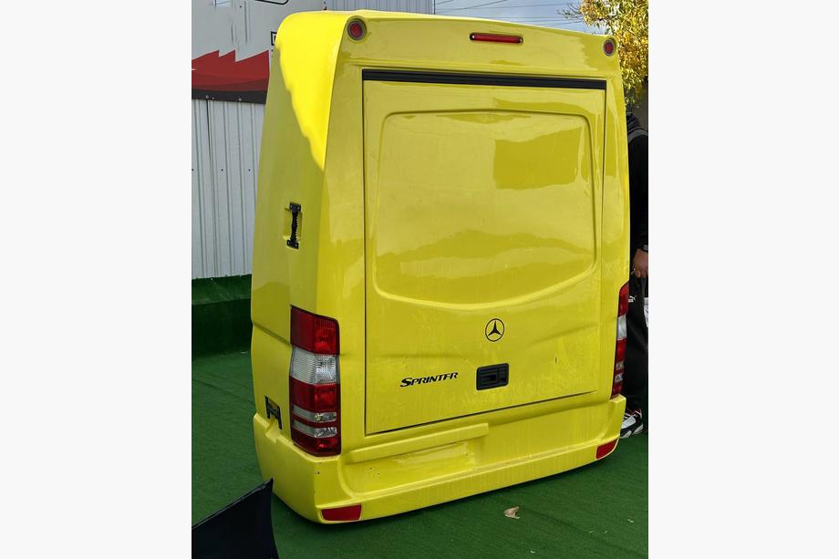 Mercedes Sprinter W906 2006–2018 Baca de techo (Amarillo) Image