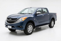 Mazda BT-50 2012- Estribos Laterales Duru (2 uds., Aluminio) foto 1