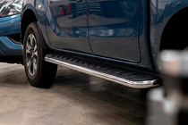 Mazda BT-50 2012- Estribos Laterales Maydos V1 (2 uds, acero inoxidable) foto 1