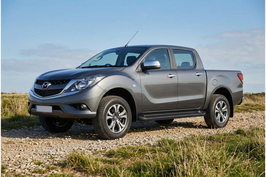 Mazda BT-50 2012- Estribos Laterales Allmond Black (2 uds., Aluminio) Image