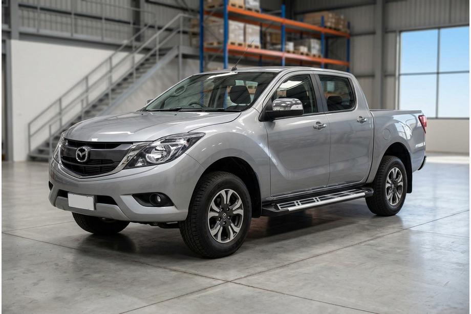 Mazda BT-50 2012- Estribos Laterales Sunrise (2 uds., Aluminio) Image