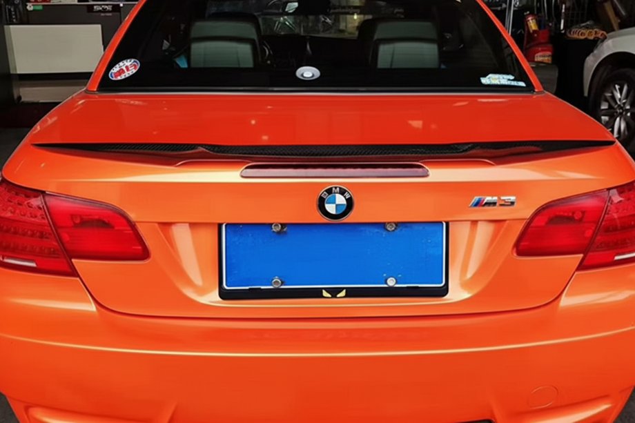 BMW 3 Series E92/E93 2006–2013 Alerón estilo M4 (para E93, negro brillante) Image