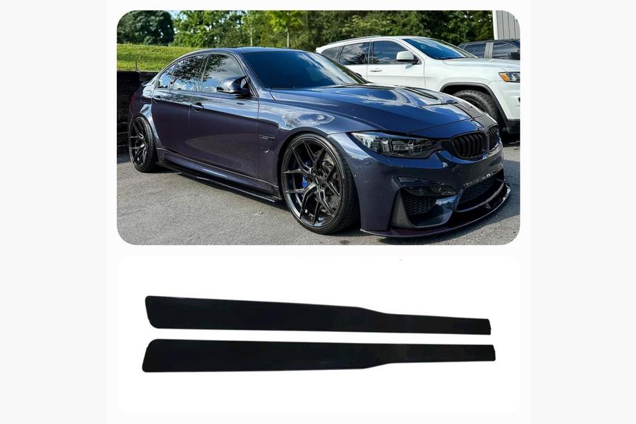 BMW 4 Series F32/F33/F36 2012-2020 Cubiertas de faldones laterales PSM-Style (para faldones M4, ABS) Foto 1